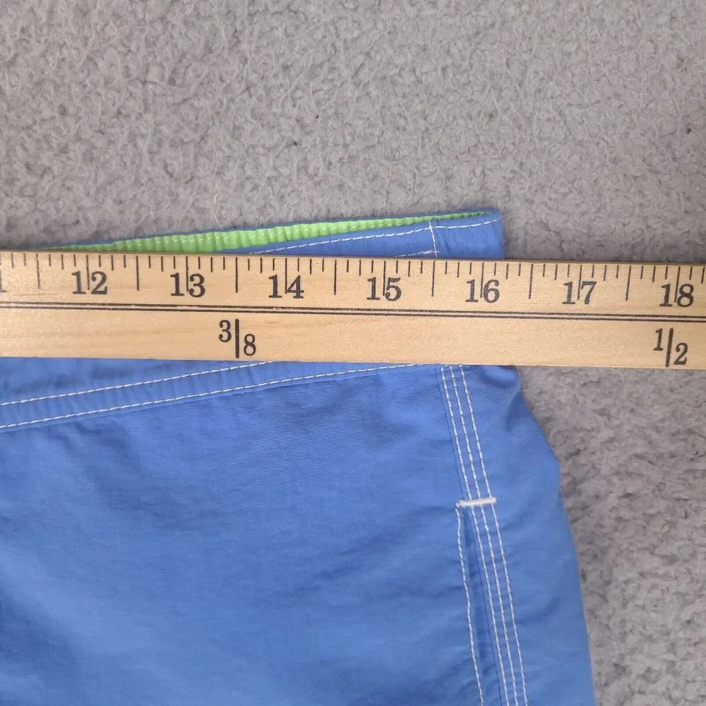 Vtg Polo Ralph Lauren Swim Trunks Shorts Mens Medium 32‎ Waist Blue Mesh Lined